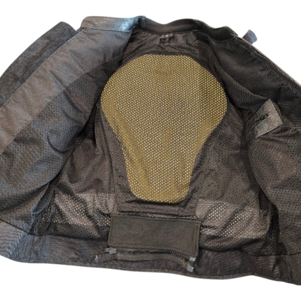 BMW Motorrad Black Motorcycle Jacket Large New NWOT - Picture 6 of 7